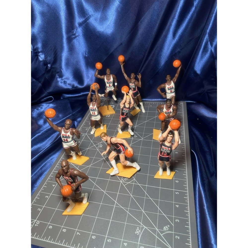 1992 Starting Lineup Dream Team-Jordan, Bird, Magic USA Olympic Basketball